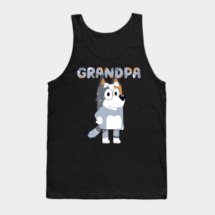 Bluey And Bingo Grandpa Tank Top